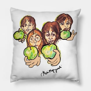 The Beatles Apple Records 1968 Pillow
