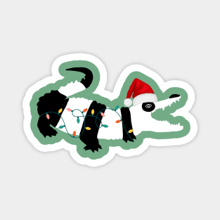 Christmas crocodile Magnet