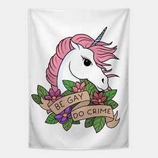 Be Gay Do Crime Tapestry