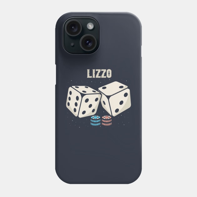 Dice lizzo Phone Case by Hsamal Gibran