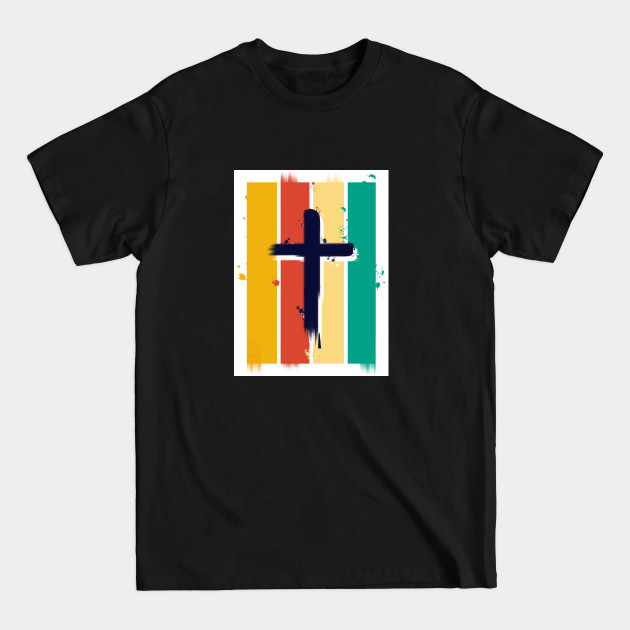 Disover Black Cross - Black Cross - T-Shirt