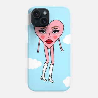 Dream Lovers Heart in the Sky Phone Case