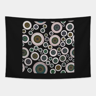 Repeating Eyeball Pattern Tapestry