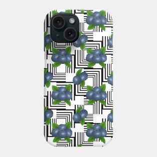 Blueberries Pattern Phone Case