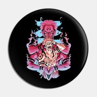 King of Curses Anime Fanart Pin