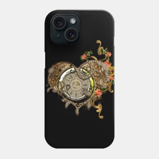 Wonderful steampunk clock Phone Case