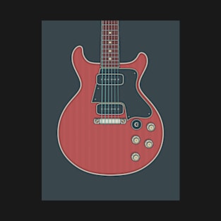 Cherry Special Double Cut Guitar T-Shirt