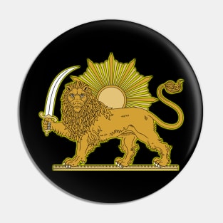 Persian Lion Pin