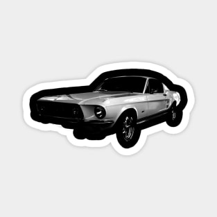 Ford Mustang Fastback Magnet