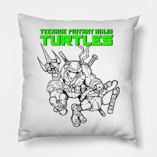 TMNT FANART TURTLE POWER Pillow