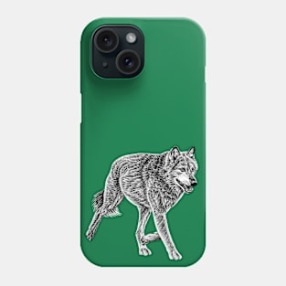 European wolf Phone Case