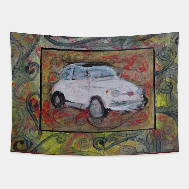 Fiat 500 - 323 Tapestry by walter festuccia