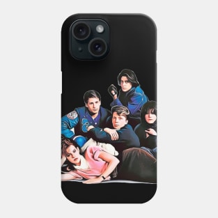 breakfast club art Phone Case