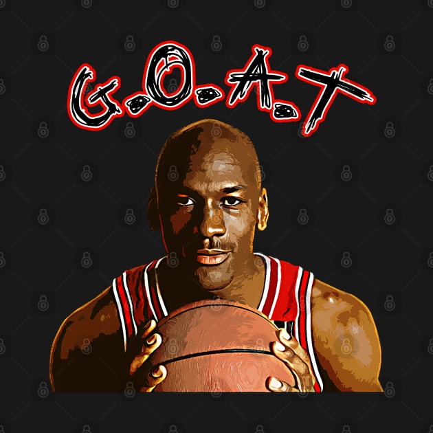 MJ 23 - THE GOAT by Buff Geeks Art