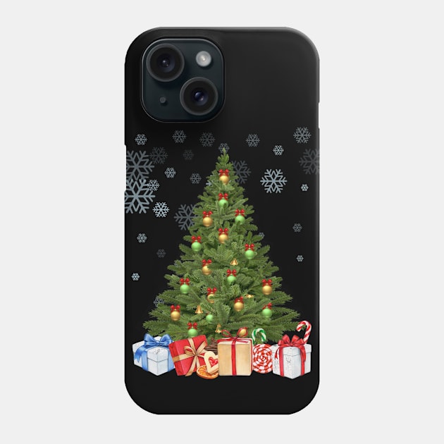 Christmas tree.Christmas gifts Phone Case by Anatoliy Smirnov