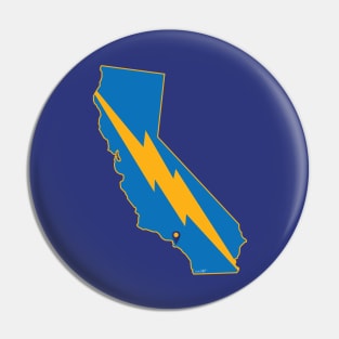 Los Angeles Football Pin