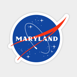 Maryland Astronaut Magnet