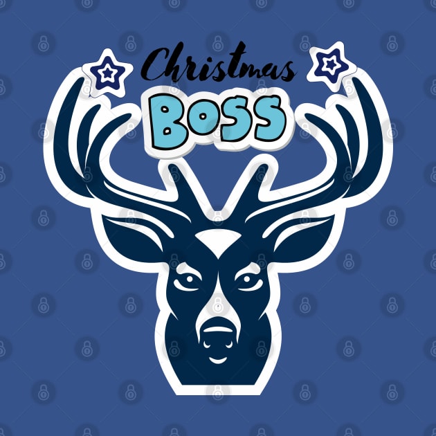 CHRISTMAS DEER BOSS by O.M design