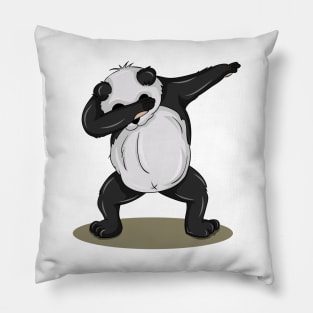 'Dabbing Dancing Panda' Funny Dabbing Animal Gift Pillow