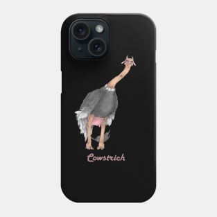 Cow Ostrich Phone Case