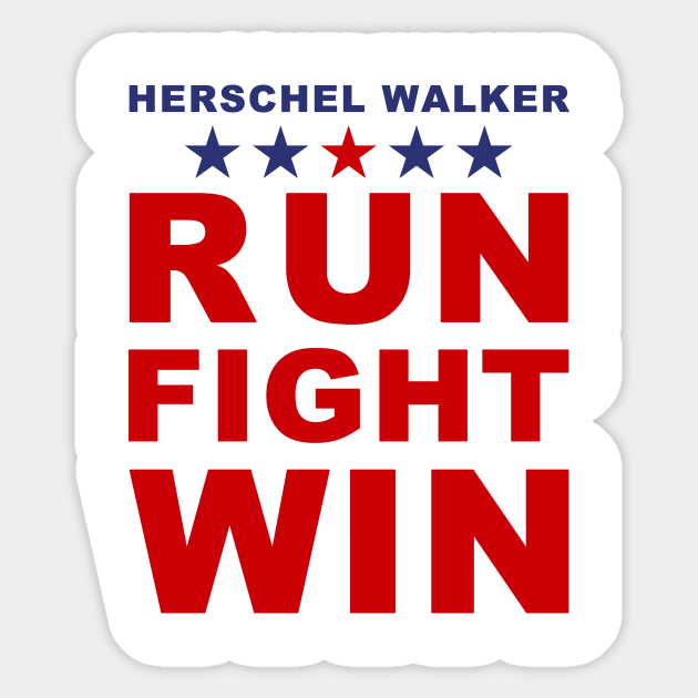 Herschel Walker: Georgia Senate USA - Herschel Walker Georgia Senate Usa - Sticker