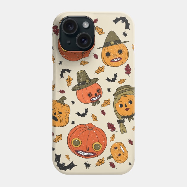 Over the Garden Wall Halloween Pattern Phone Case by RetroPandora