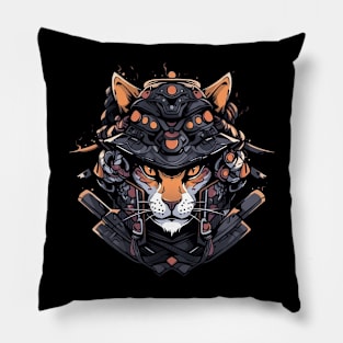 samurai fox Pillow