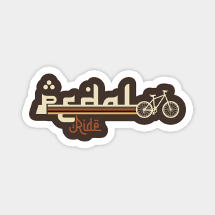 Pedal Bike Ride Magnet