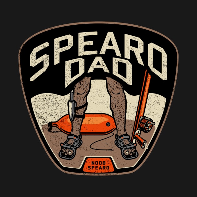 ‘Spearo Dad’ | Men’s Spearfishing T-Shirt by The Noob Spearo