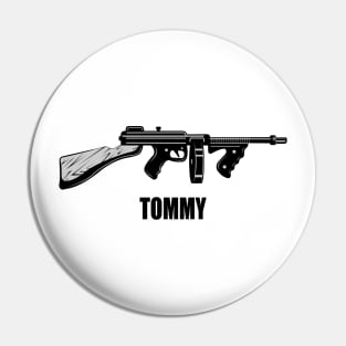 Tommy Gun Pin