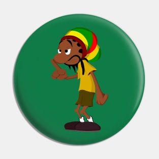 reggae jamaican Pin