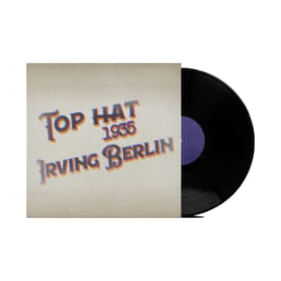 RETRO VINYL TOP HAT 30s T-Shirt