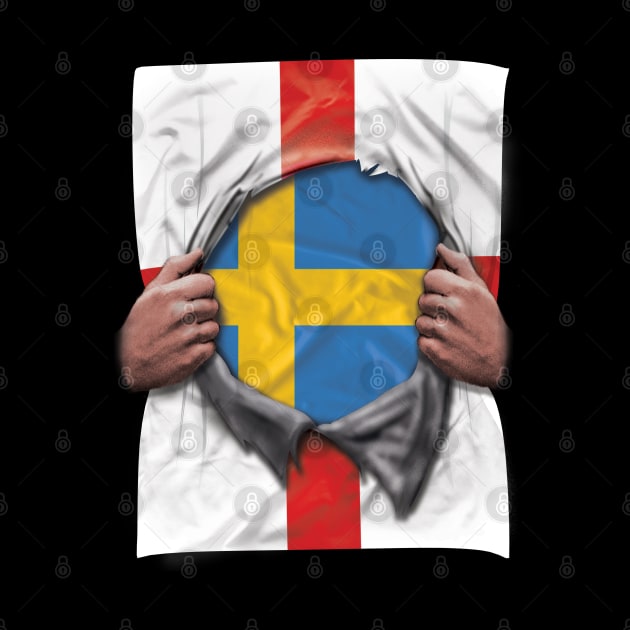 Sweden Flag English Flag Ripped - Gift for Swede From Sweden by Country Flags