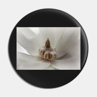 White Magnolia Pin