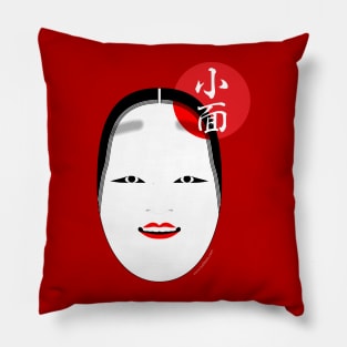 Ko-omote mask Pillow