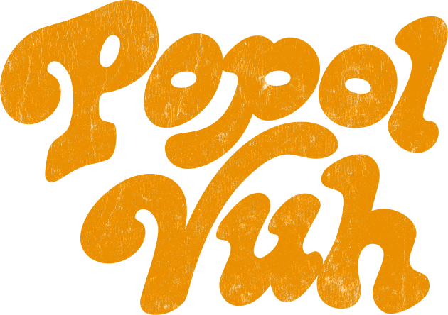 Popol Vuh /// Retro 70s Typography Design Kids T-Shirt by DankFutura