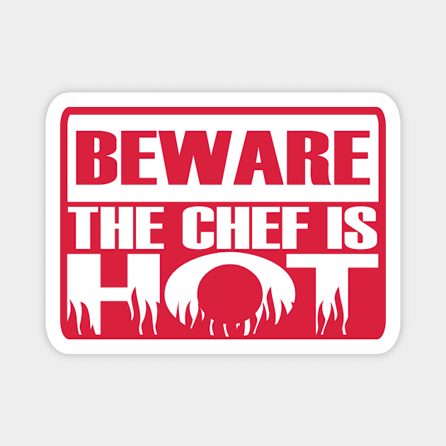 Hot chef Magnet by nektarinchen