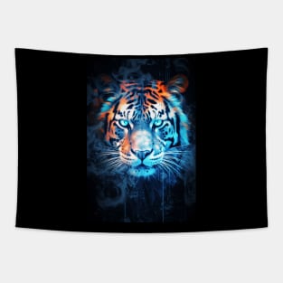 Cosmic Tiger Tapestry