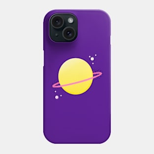 Pastel Saturn Phone Case