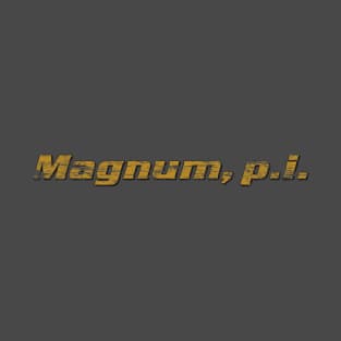 Magnum Title Emblem (aged and weathered) T-Shirt