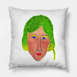 Gypsy Woman With A Baby Pillow