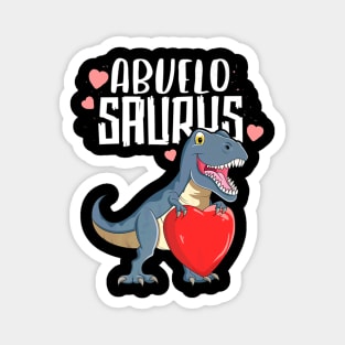 Abuelo Valentine Dinosaur Magnet