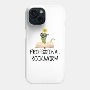 Professional Bookworm Phone Case