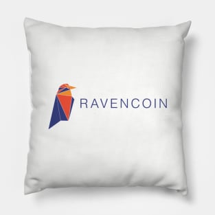 Ravencoin Logo RVN CryptoCurrency Classic Design Hodl Pillow