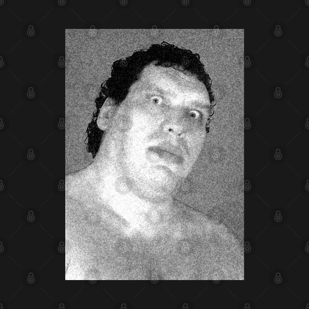 Andre The Giant by Horror'movieaddict