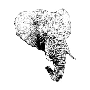 Elephant portrait T-Shirt