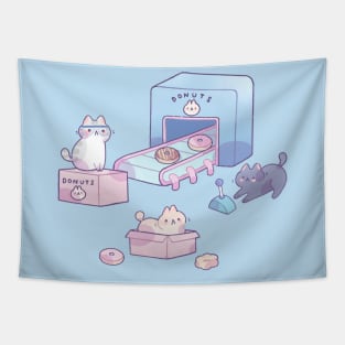 Donut factory Tapestry