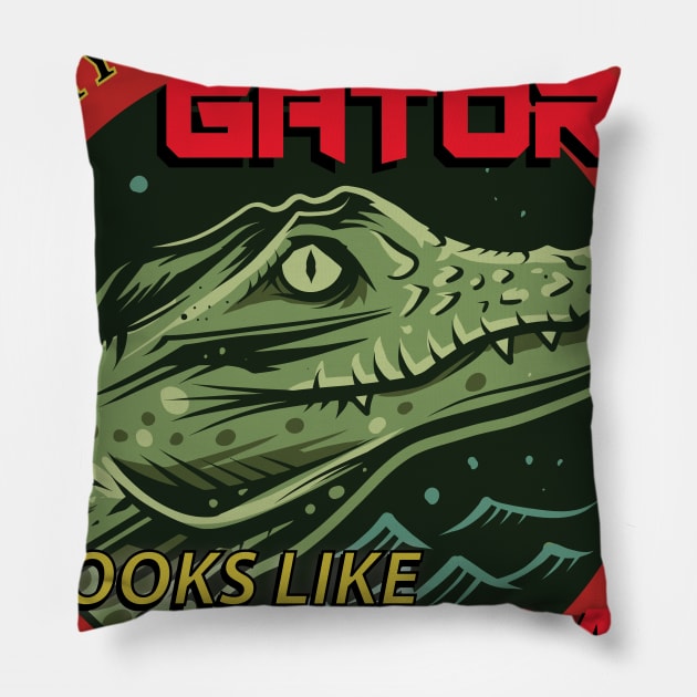 Gator Bait Pillow by Vanilla Susu