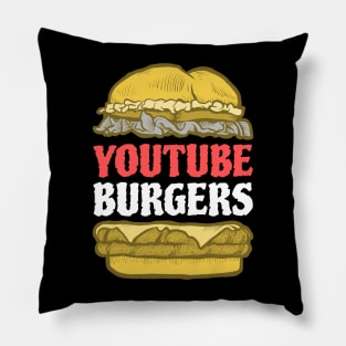 Foodie - YouTube Burgers Pillow