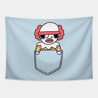 Pocket Clown Tapestry